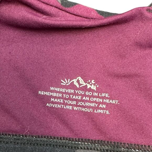 TORRID Women’s Pink Purple Gray Camo Zip Front Crisscross Back Sports Bra Size 2 - Picture 4 of 8